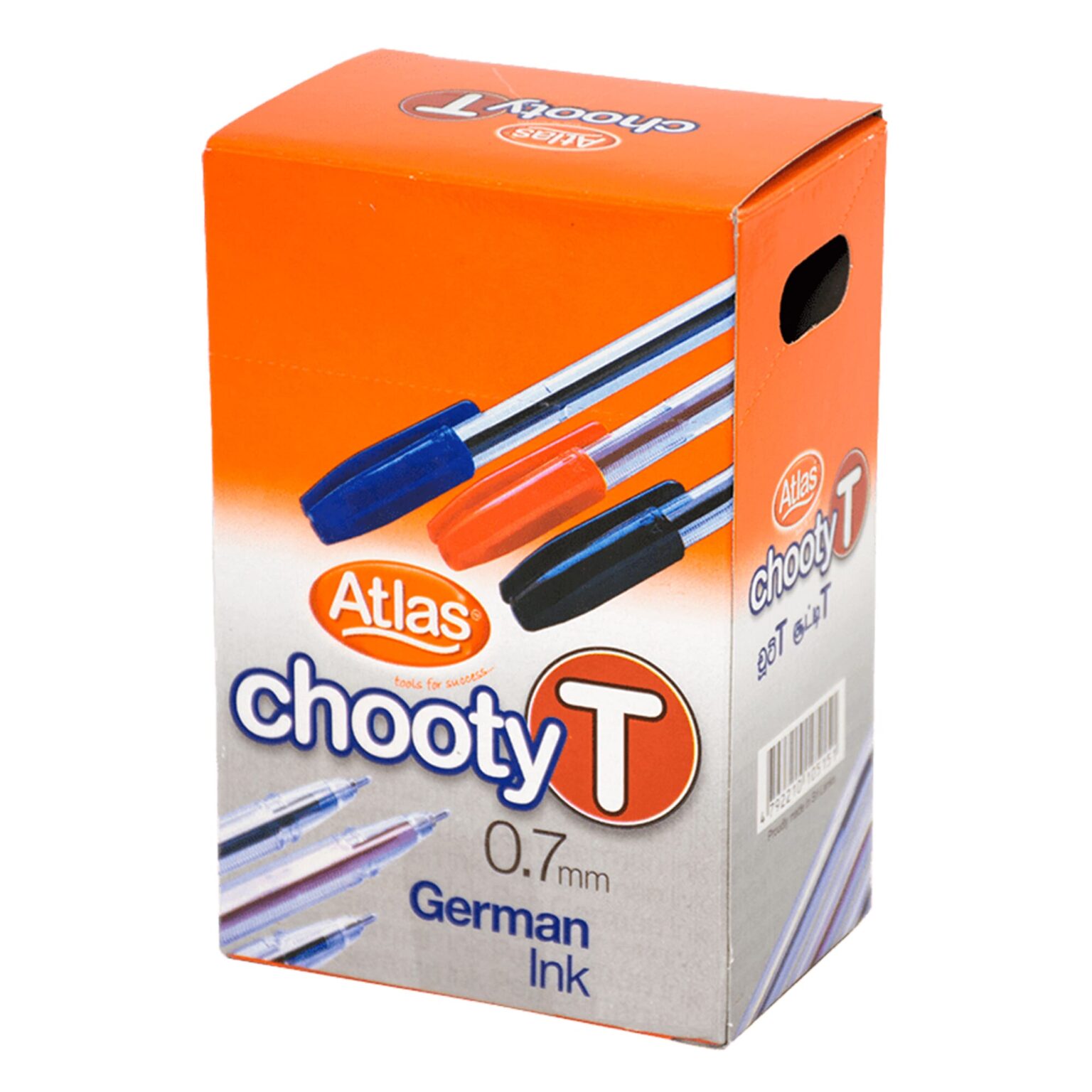 Atlas Pen Chooty T Box – Blue – Edubooks